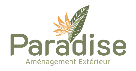 Paradise Amenagement Exterieur Paysagiste Rouillon Logo PARADISE